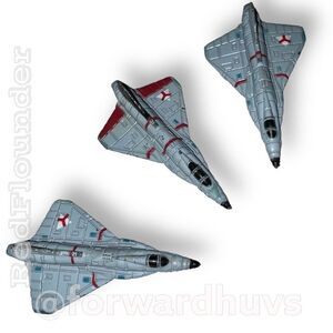 Micro Machines Fighter Jets Mega Force Diecast Kenner KPT89 - Set of 3